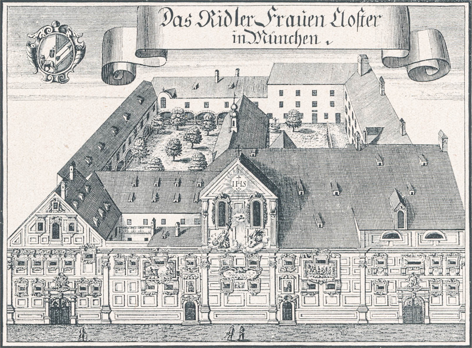 Das Ridler-Kloster um 1700