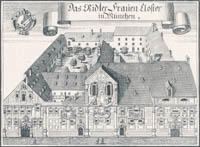 Wening Michael - Das Ridler-Kloster um 1700