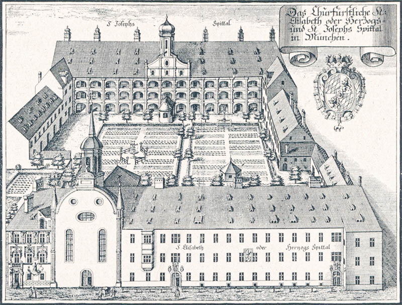 Das Herzog-Spital 1690