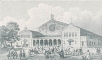  - Der Bahnhof in München. 1847-49