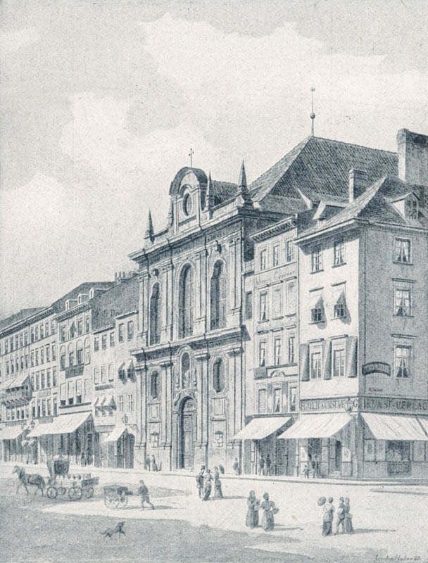 Der „Bürgersaal“. 1888