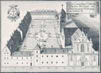 Wening Michael - Das ehem. Karmeliterkloster um 1700