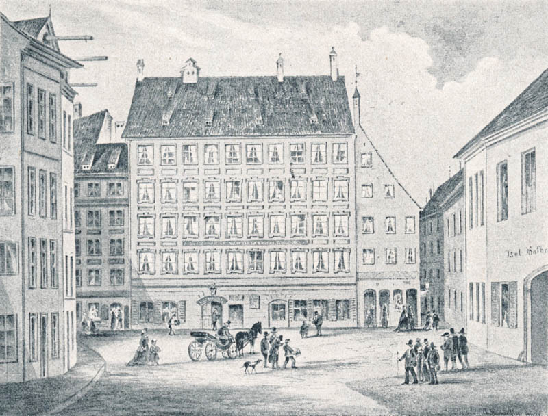 Gasthaus „Orlando di Lasso“ (Platzlbräu). 1878