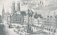 Wening Michael - Der Mariernplatz ca. 1700