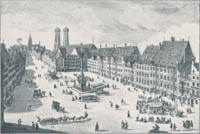  - Der Marienplatz ca. 1730