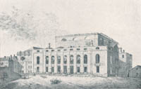  - Das kgl. Hoftheater nach dem Brande 1823