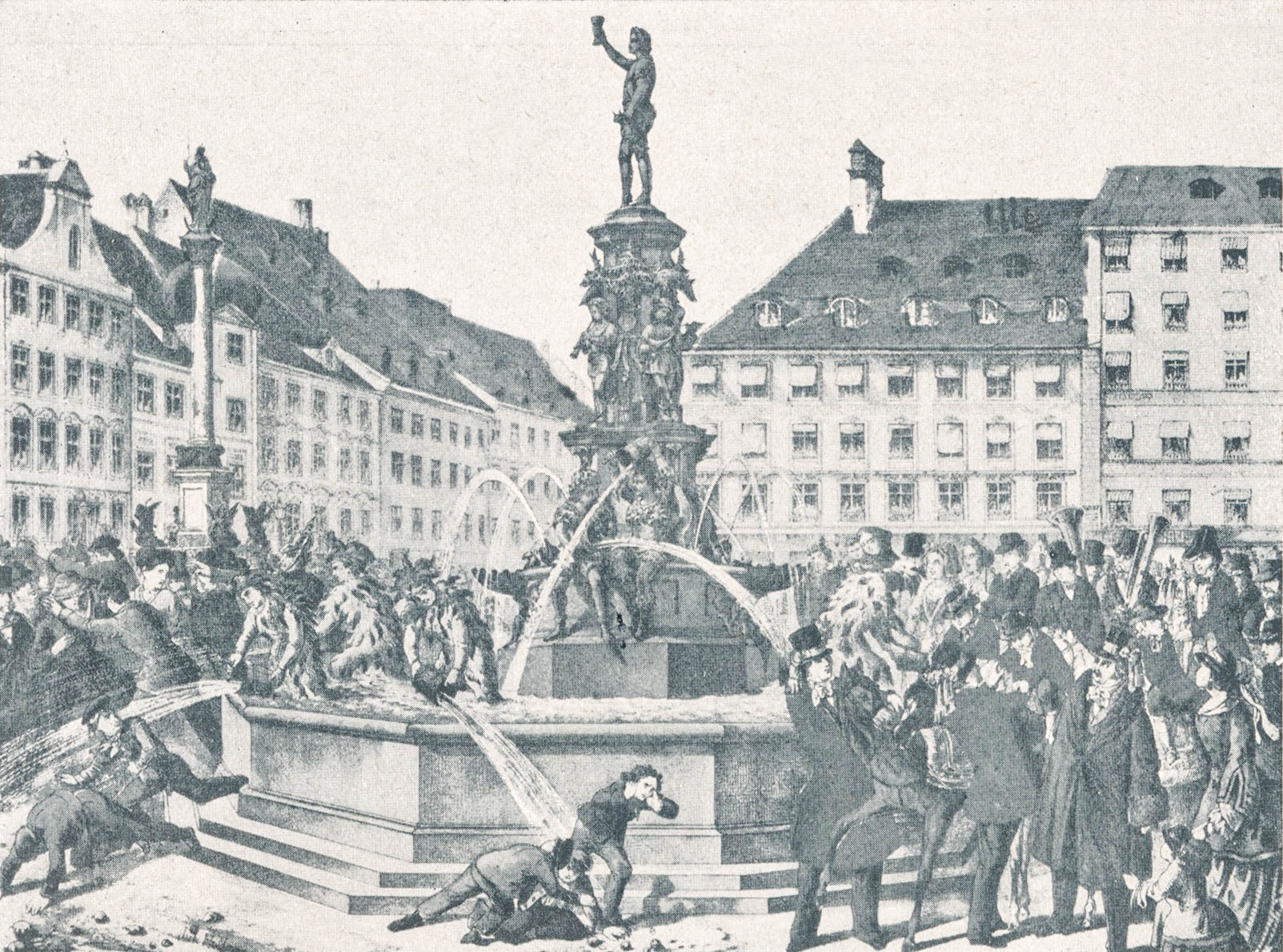 Der „Metzgersprung“ 1872