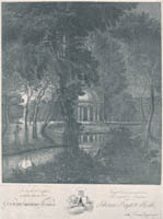 Gaßner Simon - Der englische Garten mit dorischen Tempel 1790