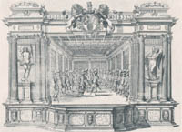 Pro­sze­ni­um - Pro­sze­ni­um des kurfürstlichen Opernhauses