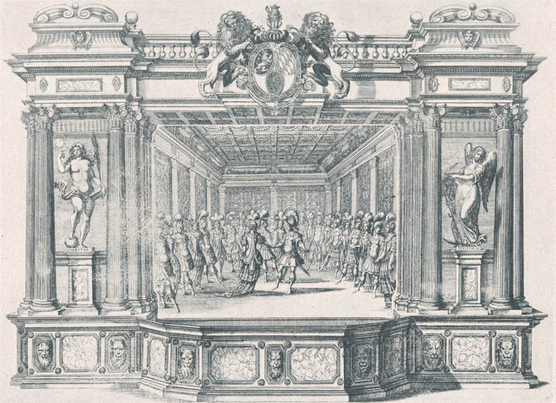 Pro­sze­ni­um des kurfürstlichen Opernhauses