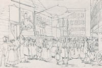 Förtsch J.B.C. - Die „Dult“ am Maximiliansplatz ca. 1830
