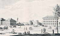 Kraus Gustav - Der Sendlingertorplatz im Jahre 1825