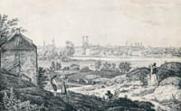 Ettinger Joseph Carl - München von Osten