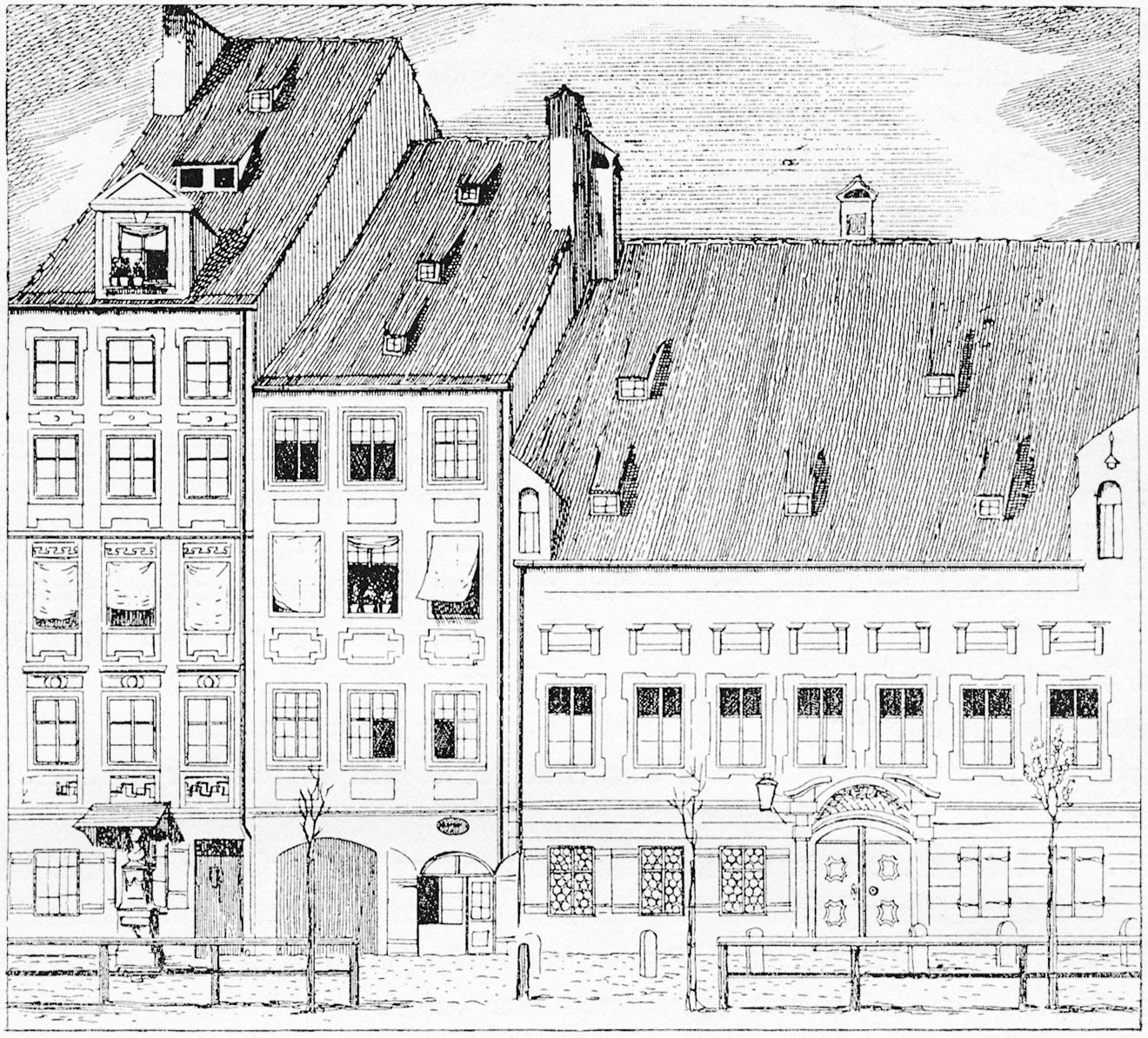 Am Parade- jetzt Promenadeplatz