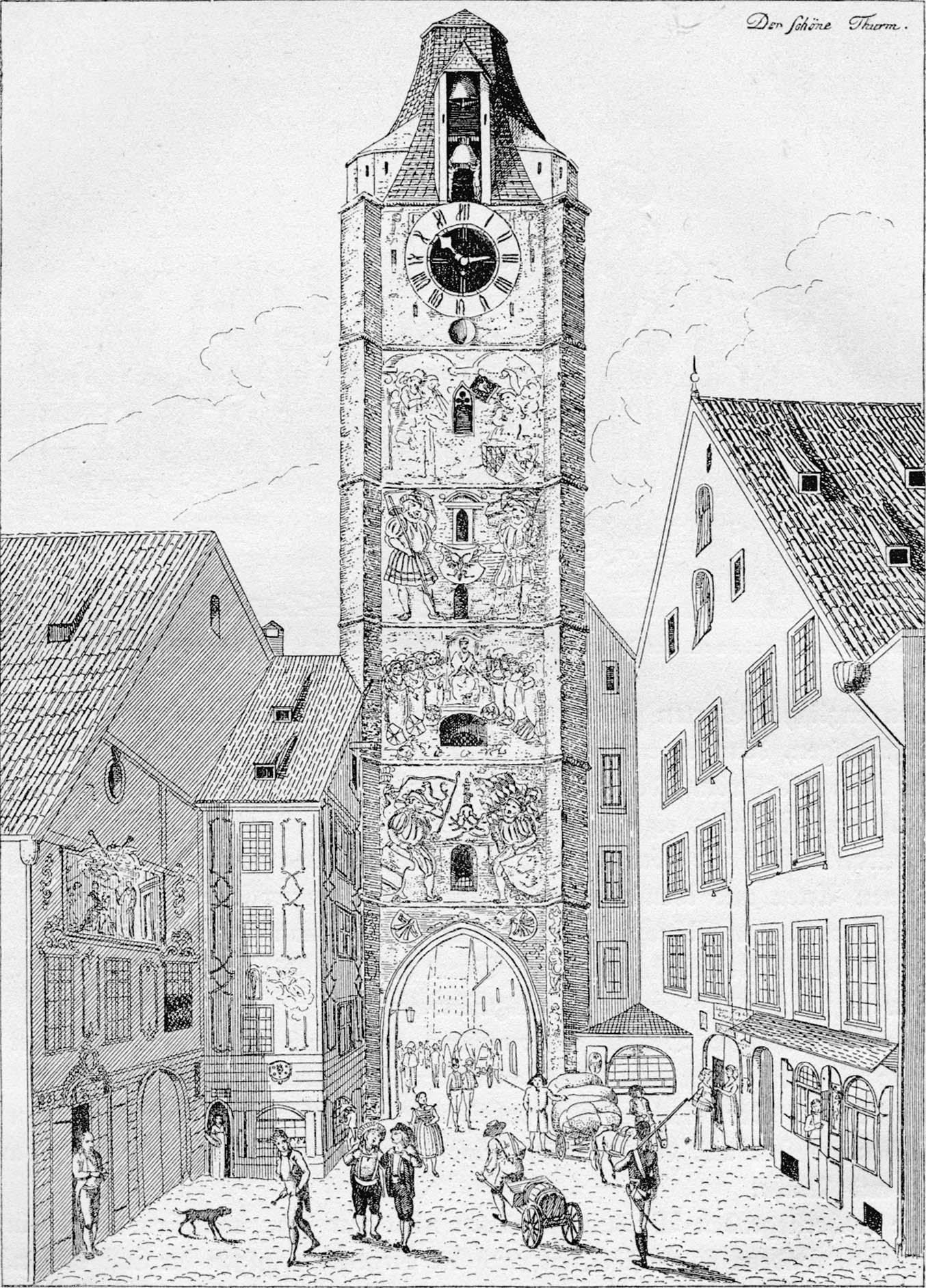 Der schöne Turm (abgebrochen 1807)