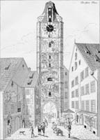 Bollinger Ferdinand - Der schöne Turm (abgebrochen 1807)