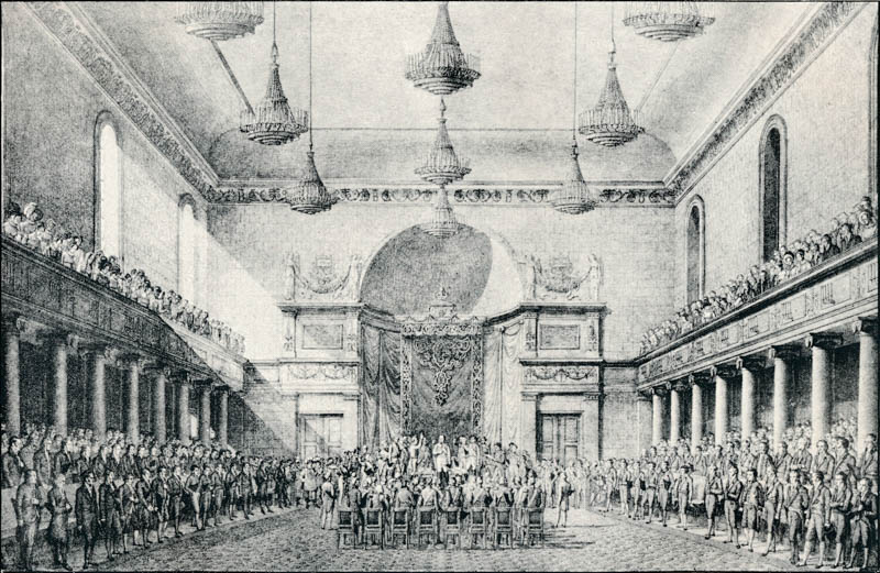Eröffnung der Ersten Ständeversammlung des Königreichs Bayern am 4. Februar 1819