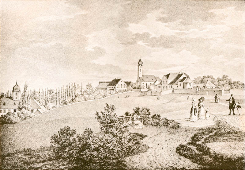 Historische Ansicht: Blick auf Bogenhausen