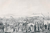 Kraus Gustav - Das Oktoberfest auf der Theresienhöhe im Jahr 1835