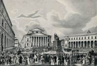 Kraus Gustav - Feierliche Enthüllung des Denkmals von König Maximilian I. am 13. Oktober 1835