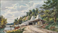 Adam Heinrich - Kalköfen an der Isar