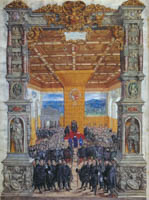 Mielich Hans - Staatszeremonell im St. Georgssaal
