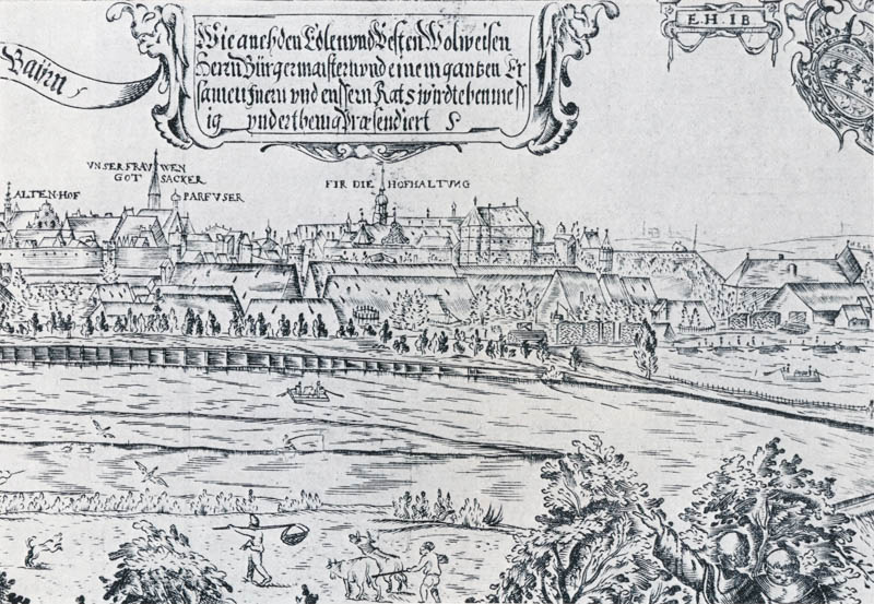 Stadtansichtz um 1616