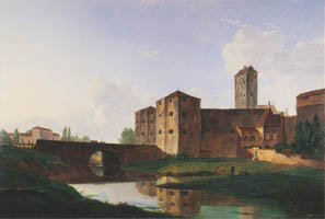 Cogels Joseph Carl - Das Isartor von Nordosten