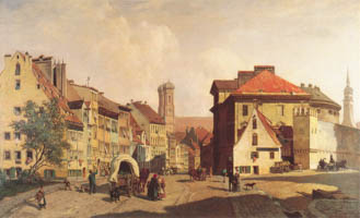 Ruppert Otto von - Blick in den Unteren Anger