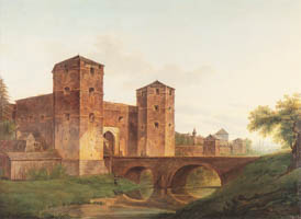 Cogels Joseph Carl - Das Sendlinger Tor, Außenseite