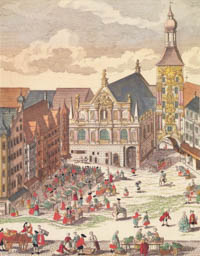 Probst Georg Balthasar - Der Kräutelmarkt