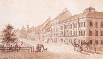 Lebschée Carl August - Der Promenadeplatz