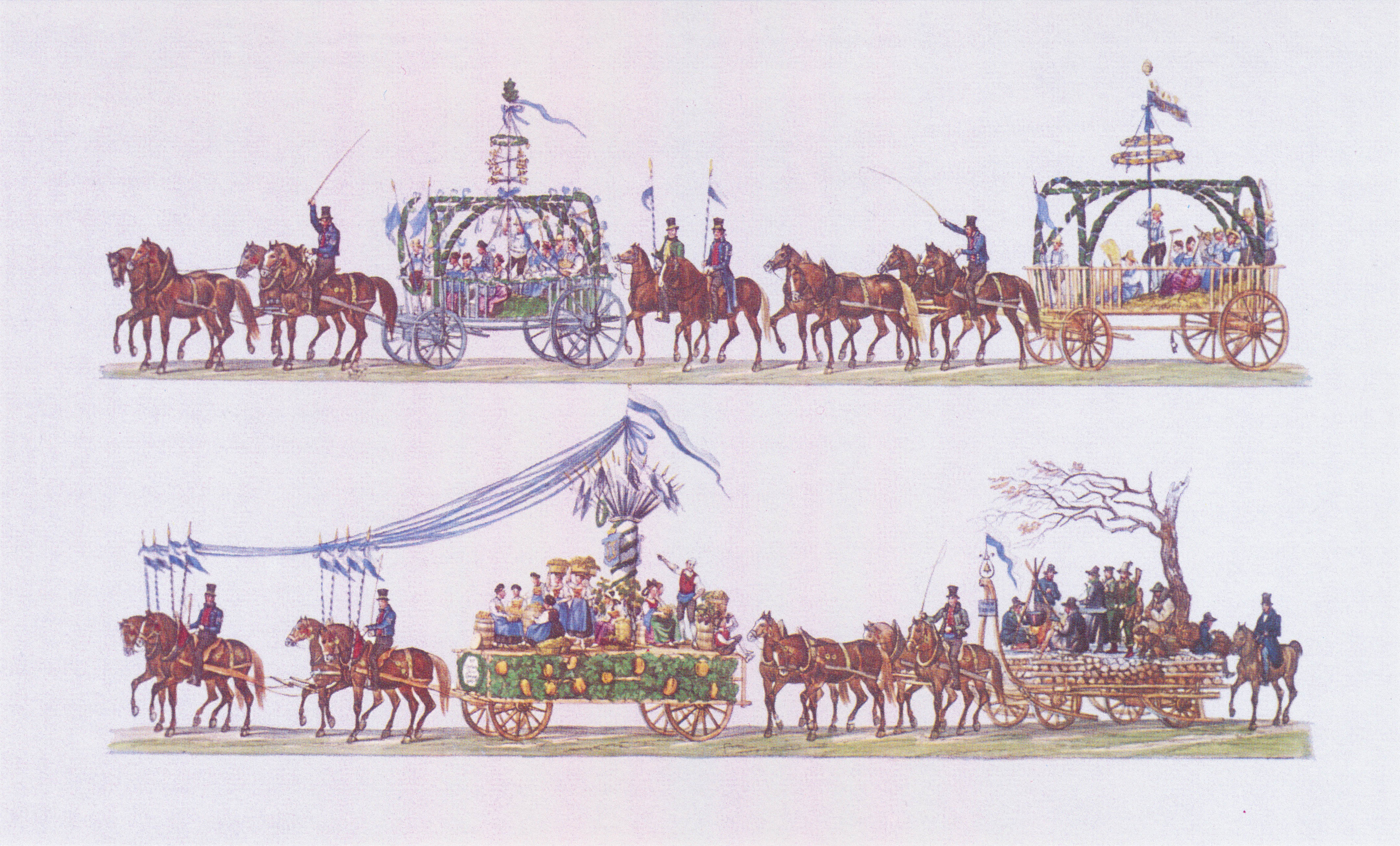 Oktoberfestzug 1835