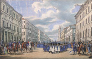 Kraus Gustav - Inspektion des Bürgermilitärs