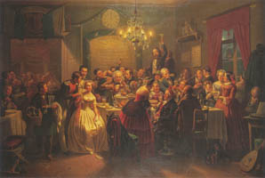 Müller Carl Fr. Moritz  - Silvesterfeier der Gesellschaft „Harmonie“