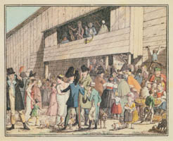 Schießl Ferdinand - Hüttentheater vor dem Karlstor