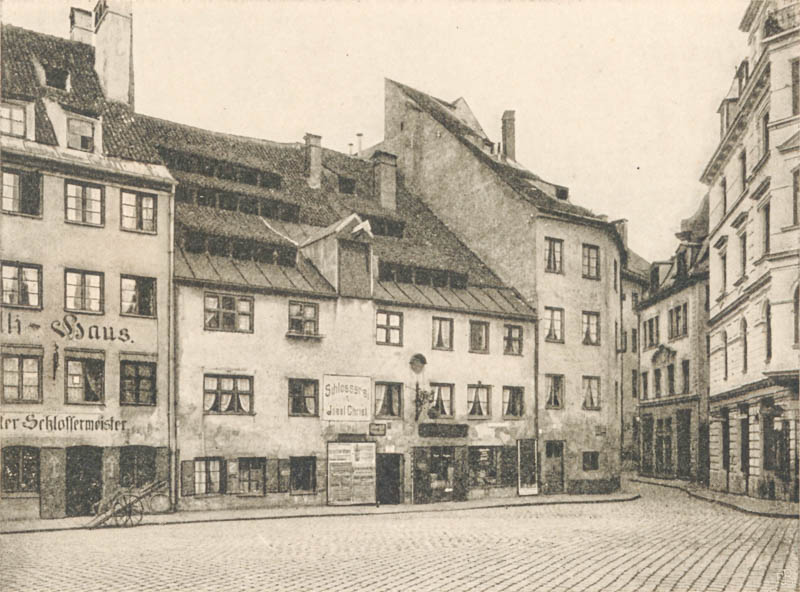 Ledererhaus an der Hochbrückenstraße
