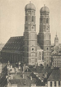 Homann Susanne - Die Frauenkirche von Nordwesten