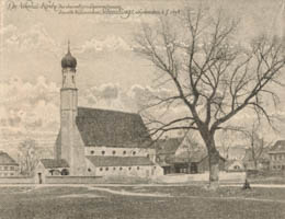  - Nikolaikirche des ehemaligen Leprosenspitals zu Schwabing