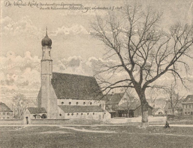 Nikolaikirche des ehemaligen Leprosenspitals zu Schwabing
