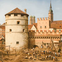 Rundturm an der Frauemnstraße