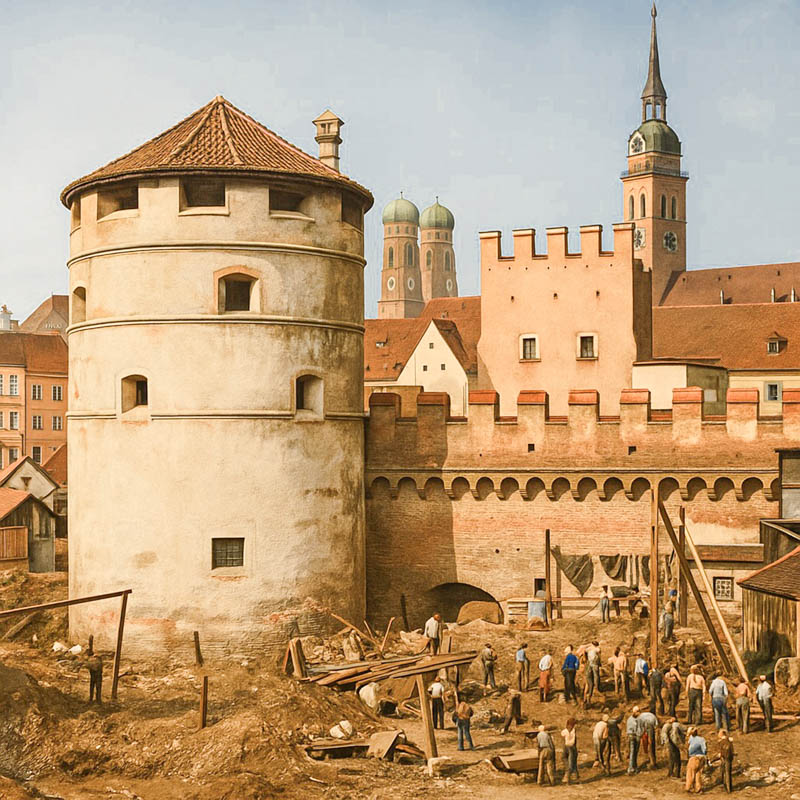 Rundturm an der Frauemnstraße
