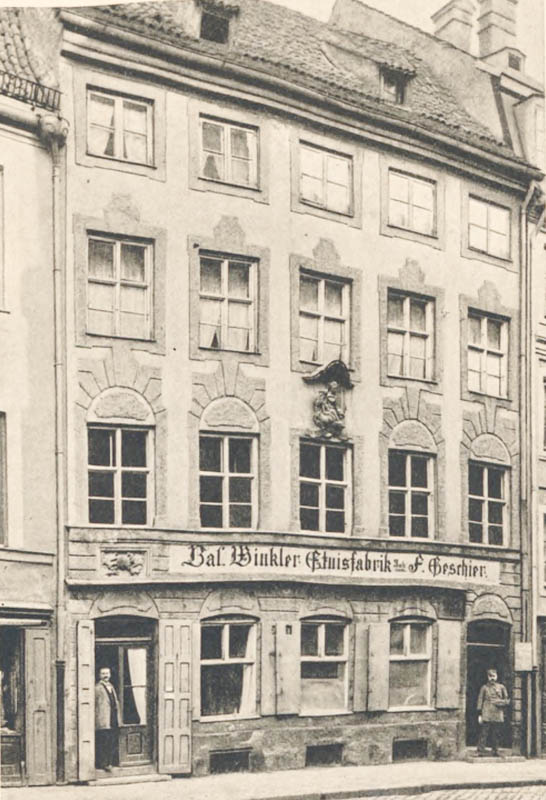 title=Haus zur Hundskugel - Hackenstraße  - Straub Johann Baptist, Boos Roman Anton