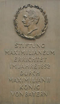 Gedenktafel - Maximilianeum