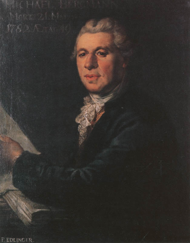 Historische Ansicht: Bürgermeister Michael Adam von Bergmann