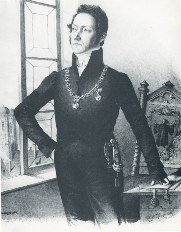 Historische Ansicht: Bürgermeister Jakob von Bauer