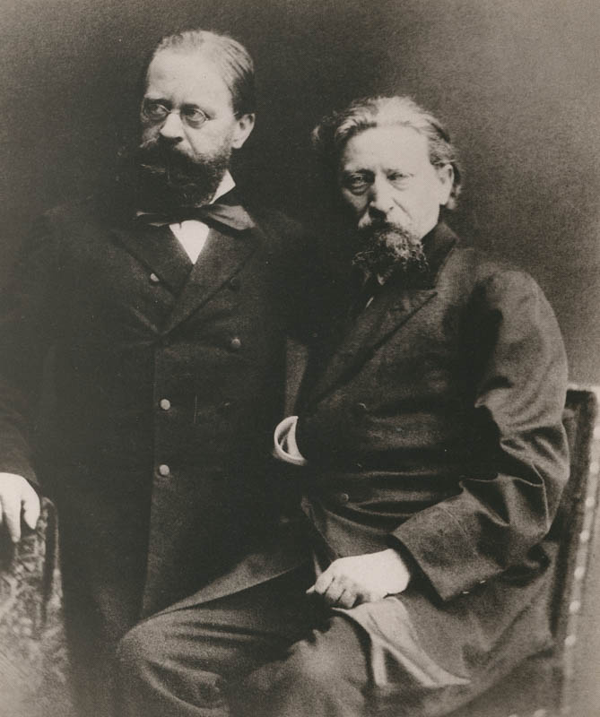 Historische Ansicht: Bürgermeister Alois von Erhardt und Bürgermeister Johannes von Widenmayer