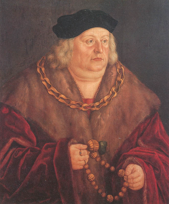 Historische Ansicht: Herzog Albrecht IV.