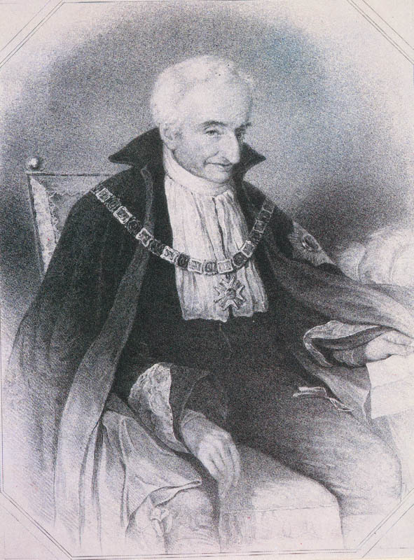 Historische Ansicht: Maximilian Joseph Graf von Montgelas