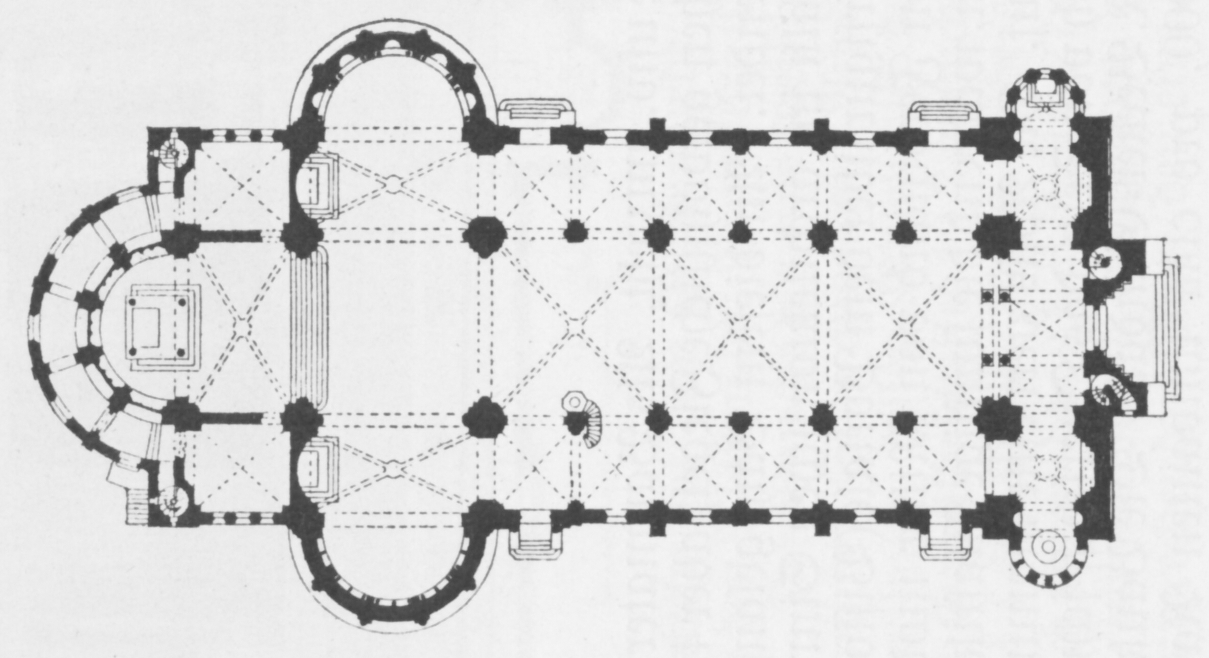 St. Benno - Grundriss